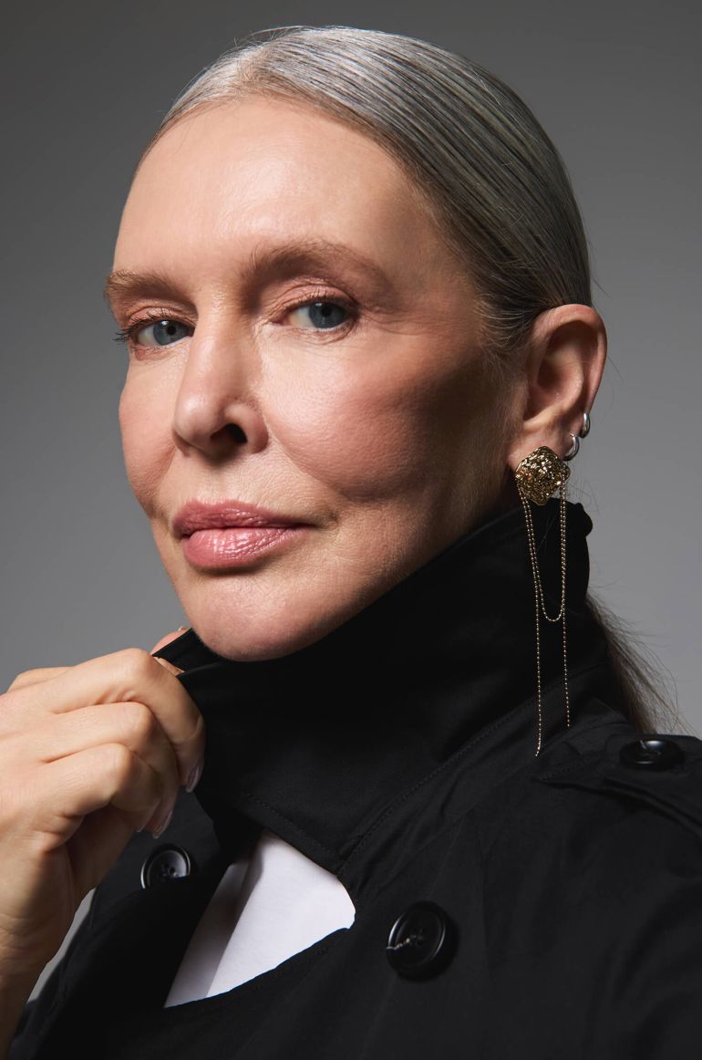 Kolczyki z podwójnym łańcuszkiem