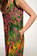 Sukienka z wiskozy z printem Solar Obraz 5