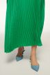 Plisowana sukienka maxi Solar Obraz 3