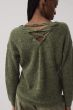Sweter z ozdobnym detalem Solar Obraz 3