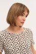 Wiskozowa bluzka w groszki Solar Obraz 2