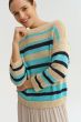 Sweter w pasy Solar Obraz 5