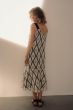 Sukienka ze strukturalno-ażurowej tkaniny Solar Obraz 3