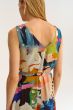 Wiskozowa sukienka z kolorowym printem Solar Obraz 6