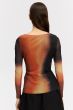 Bluzka z efektem tie dye Solar Obraz 3