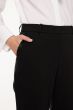 Garniturowe spodnie z rozcięciami Solar Obraz 3