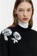 Sweter z cekinową aplikacją Solar Obraz 5