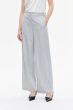 Popielate spodnie typu wide leg Solar Obraz 2