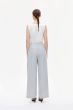 Popielate spodnie typu wide leg Solar Obraz 4