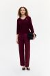 Strukturalny sweter marsala Solar Obraz 1