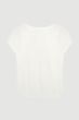 Biała bluzka z wiskozą Solar Obraz 5
