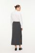 Grafitowa spódnica Solar Obraz 4