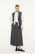 Grafitowa spódnica Solar Obraz 1