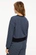 Bluza w drobną kratę Solar Obraz 4
