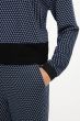 Bluza w drobną kratę Solar Obraz 5