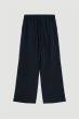 Spodnie wide leg z wiskozą Solar Obraz 5