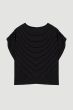 Wiskozowa bluzka w prążek Solar Obraz 4