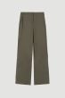 Spodnie khaki z szeroką nogawką Solar Obraz 4