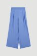 Satynowe spodnie w kolorze lawendowym Solar Obraz 4