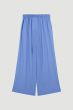 Satynowe spodnie w kolorze lawendowym Solar Obraz 5