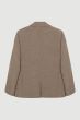 Brązowa melanżowa marynarka Solar Obraz 6