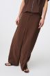 Brązowe spodnie balloon fit Solar Obraz 2