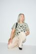 Bluzka khaki ze zwierzęcym printem Solar Obraz 3