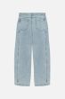 Jasne jeansy z rozszerzaną nogawką Solar Obraz 5