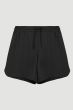 Dzianinowe szorty z wiązaniem w talii Solar Obraz 5