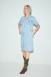 Jeansowa sukienka z paskiem Solar Obraz 1