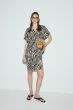 Wiskozowa sukienka ze zwierzęcym printem Solar Obraz 1
