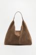 Brązowa skórzana torba typu shopper Solar Obraz 4