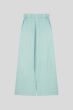 Błękitne spodnie z szeroką nogawką Solar Obraz 4