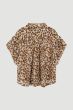 Pudełkowa koszula ze zwierzęcym printem Solar Obraz 5