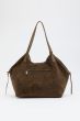 Torebka shopper khaki Solar Obraz 3