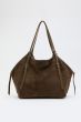 Torebka shopper khaki Solar Obraz 1