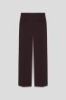 Burgundowe spodnie flare Solar Obraz 2