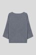 Bluzka z wełną merino w stylu kimono Solar Obraz 6
