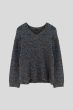 Brązowy sweter z domieszką wełny Solar Obraz 1