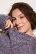 Melanżowy sweter z wełną i moherem Solar Obraz 3