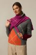 Sweter z wełny merino w romby Solar Obraz 2