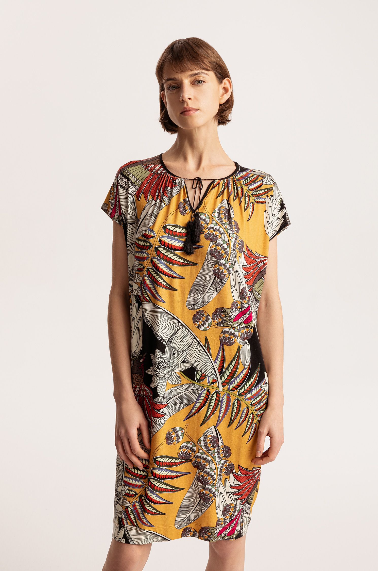 Sukienka z tropikalnym wzorem Solar Obraz 1