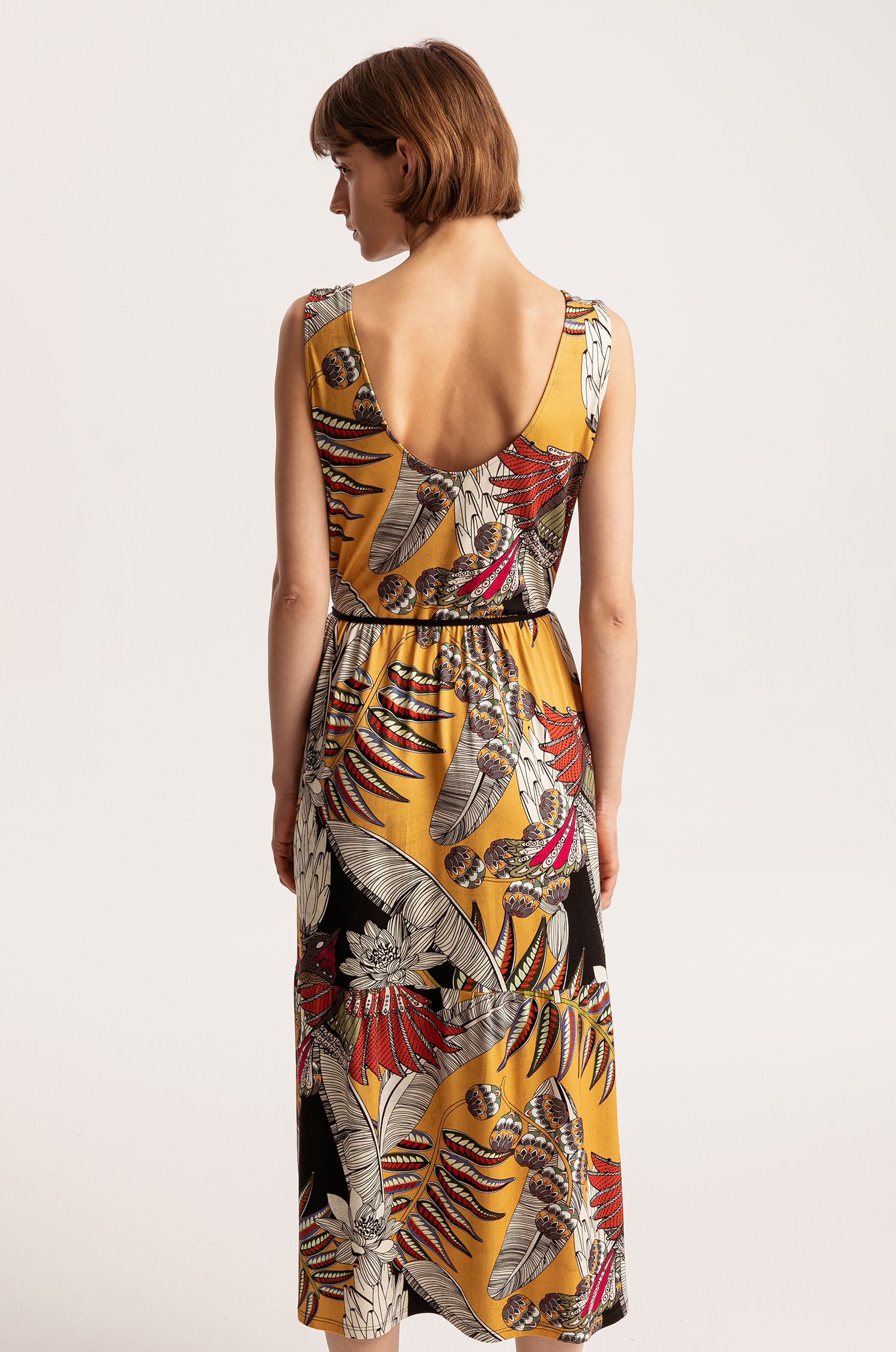 Sukienka z tropikalnym wzorem Solar Obraz 4