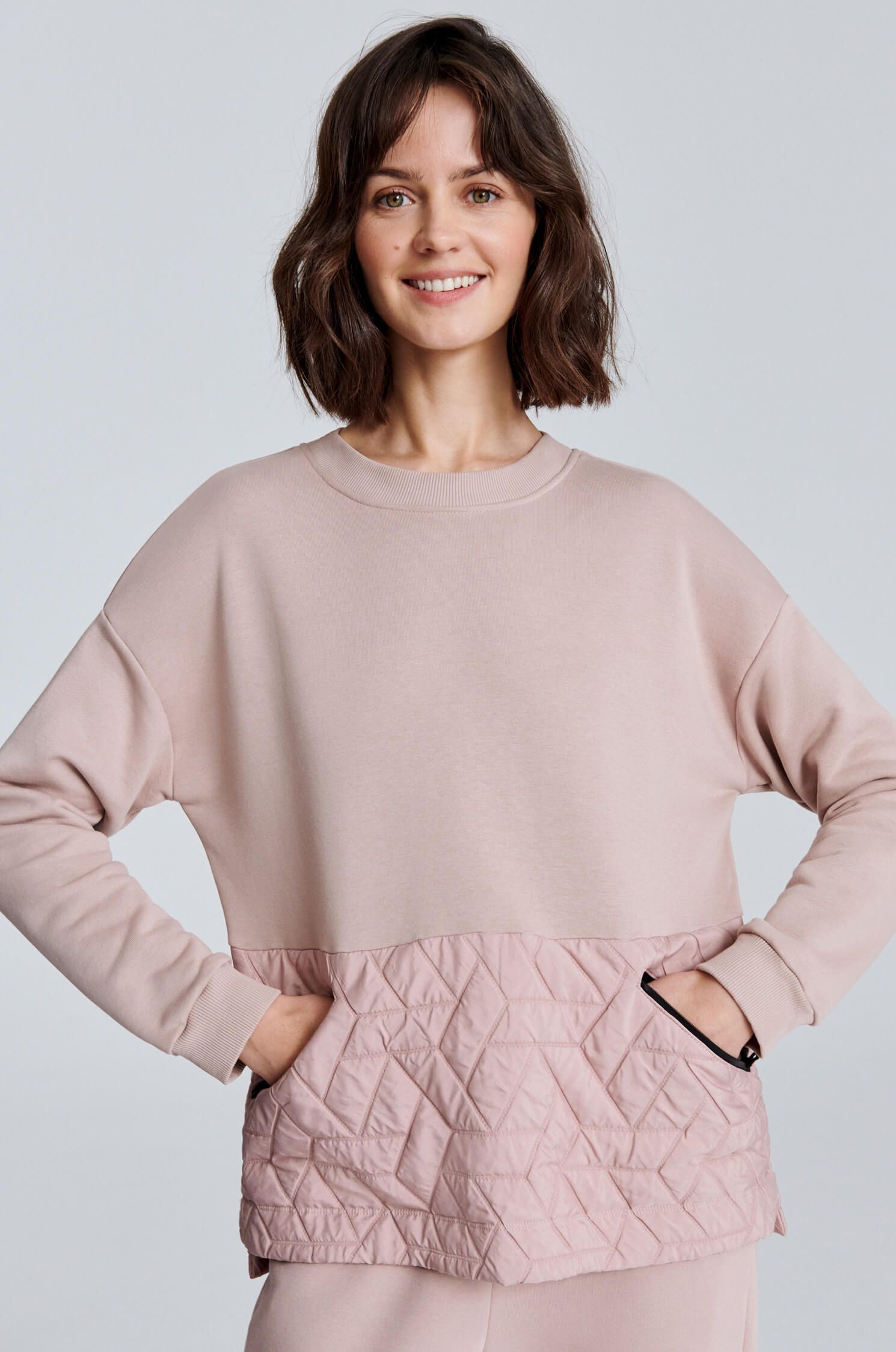 Bawełniana bluza Solar Obraz 2