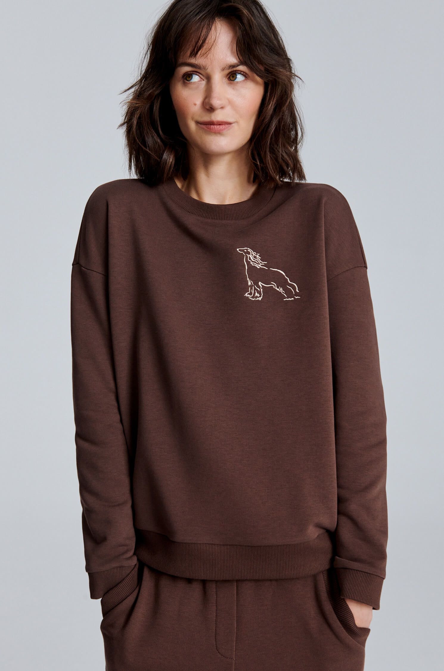 Bluza z haftem