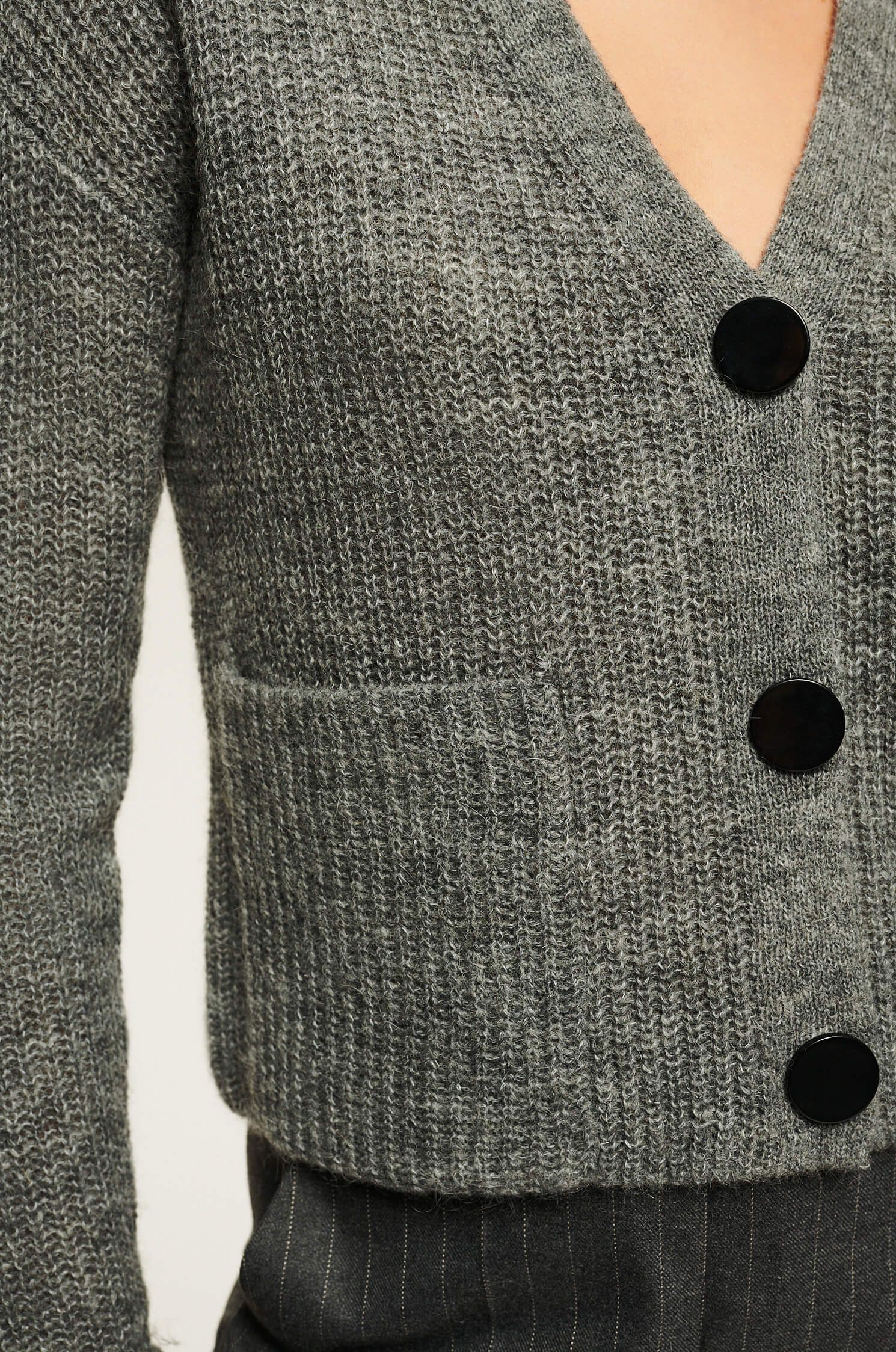 Kardigan z kieszeniami Solar Obraz 3