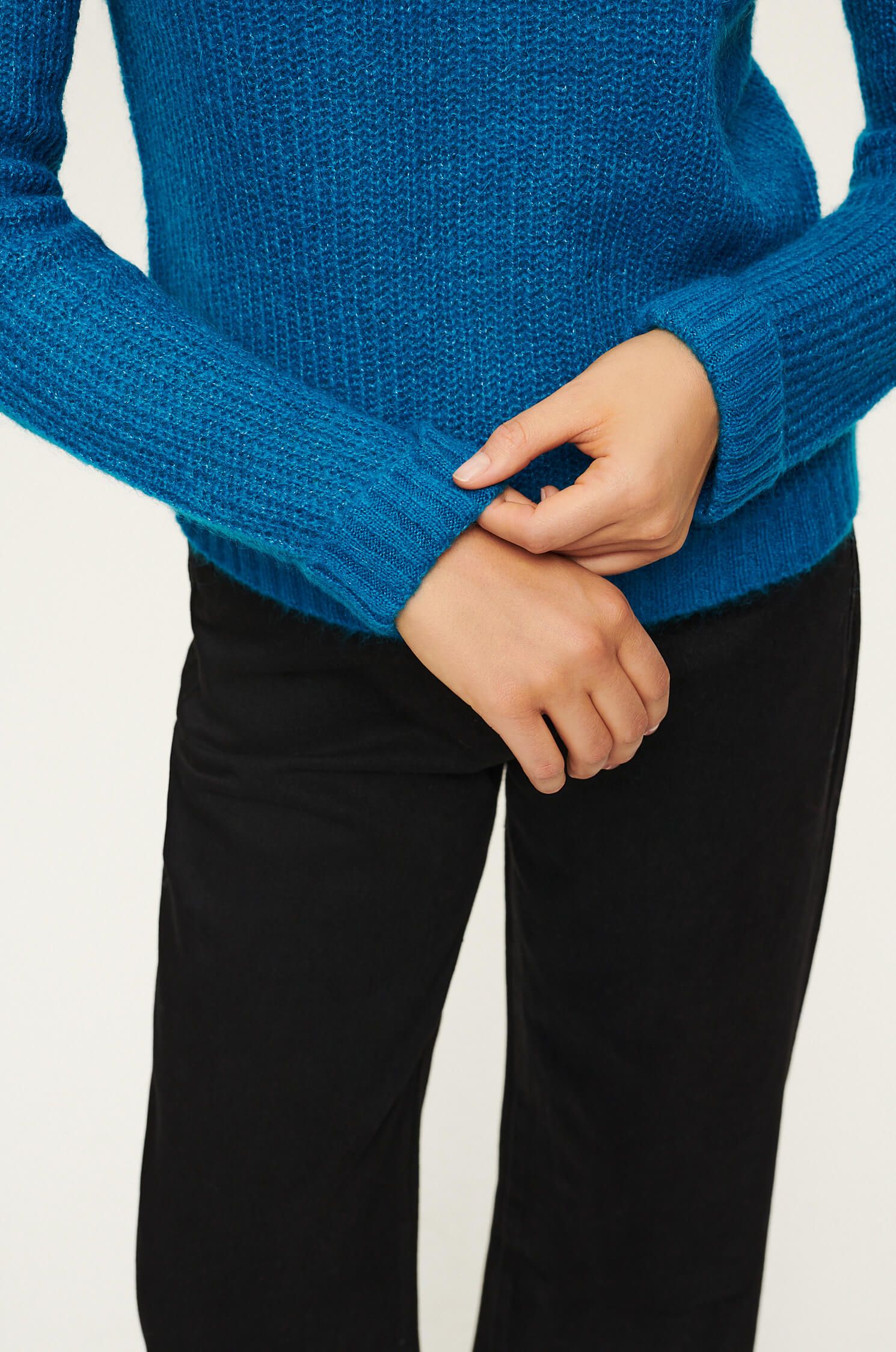 Sweter z wełną Solar Obraz 3