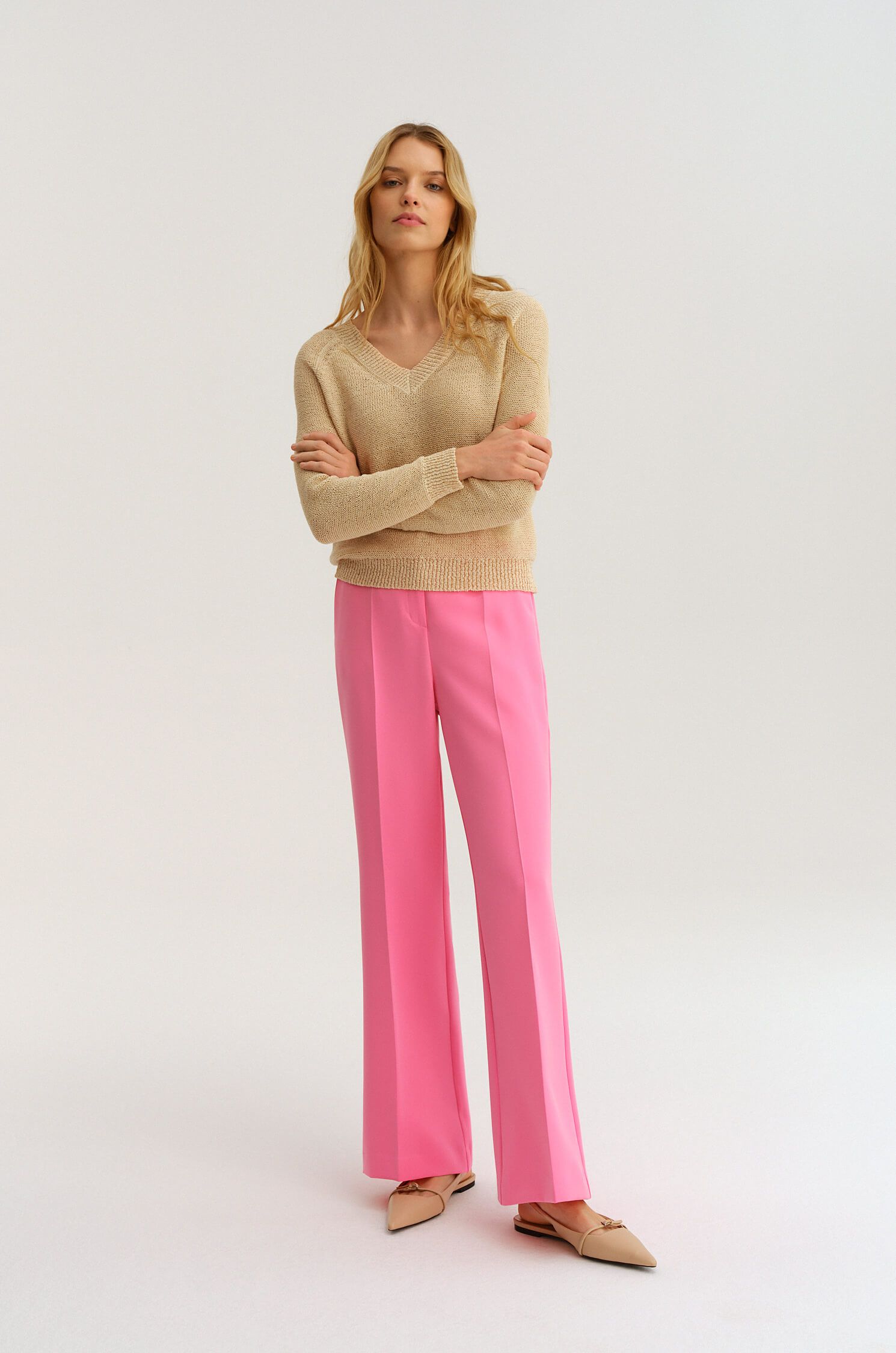 Sweter z dekoltem v Solar Obraz 1