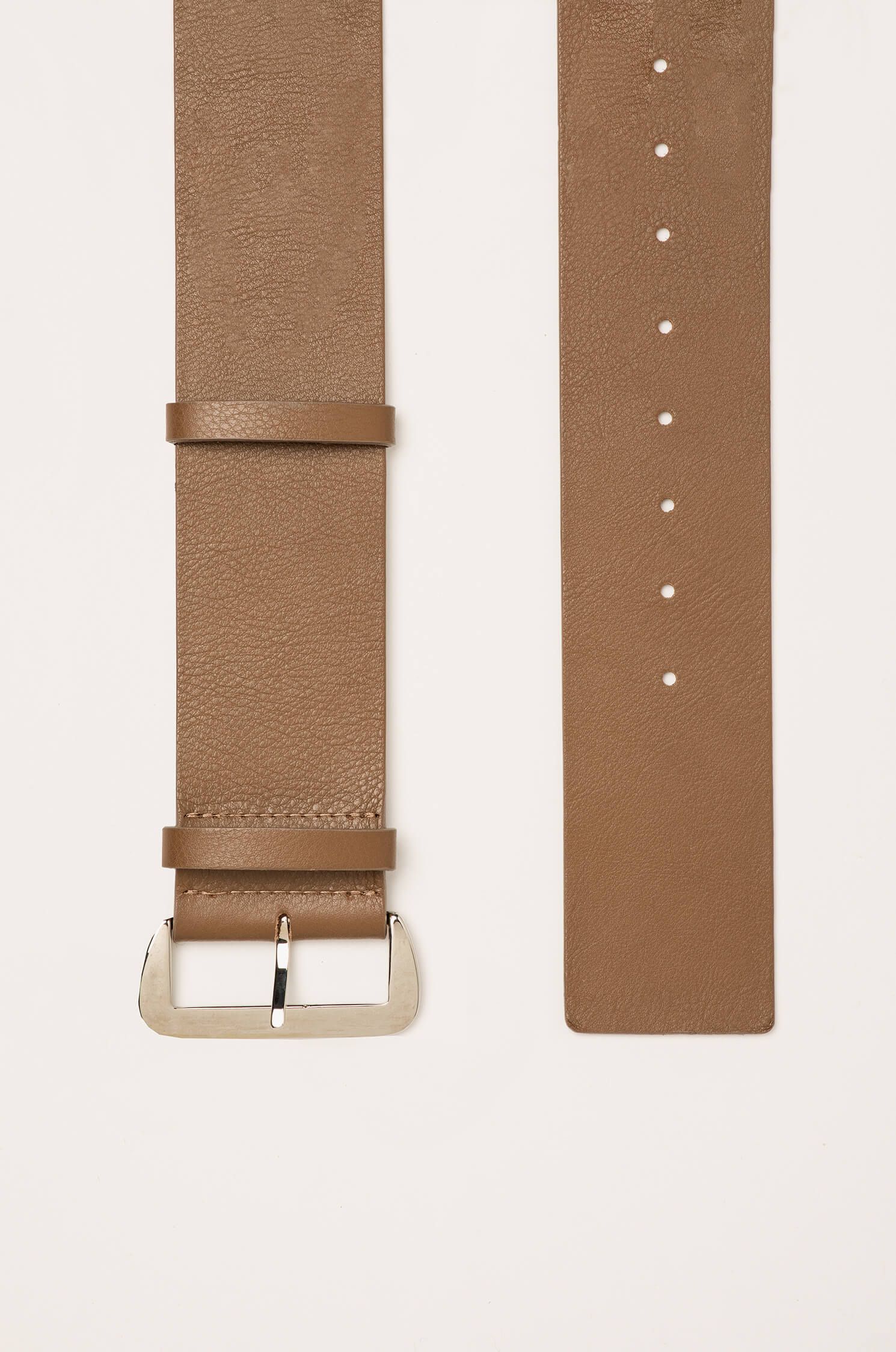 Szeroki skórzany pasek Solar Obraz 2