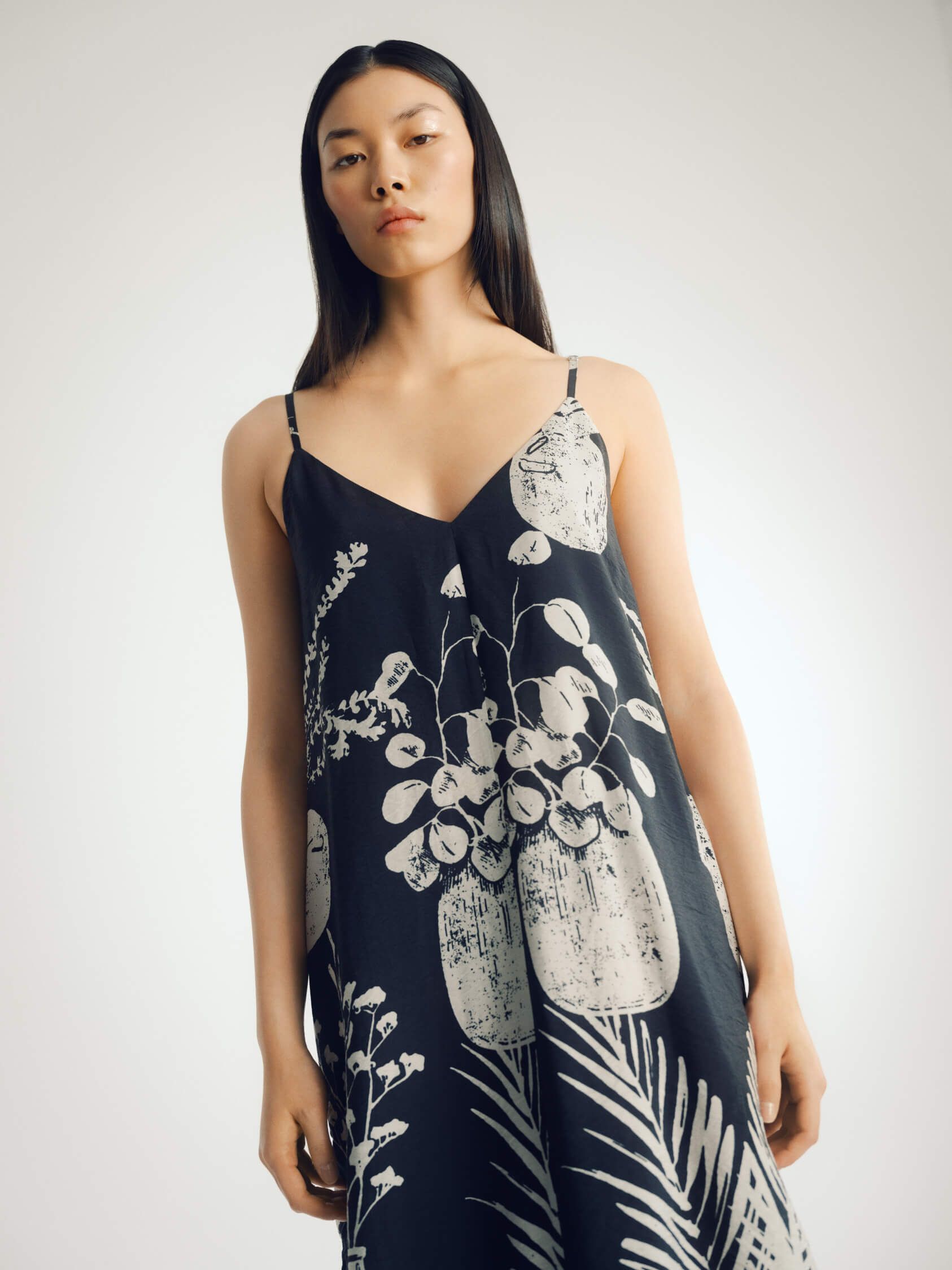 Sukienka maxi z printem Solar Obraz 2